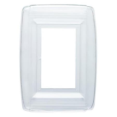 Brightbomb Single Gang Plastic Wall Shield,  BR2689929